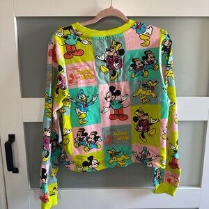 Disney Pink and Yellow Mickey Mouse Shirt